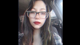 I want to see you smile at me while I'm in the car | insta/ tiktok: @CatyBlackRose