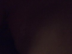 DOGGY UP VIEW of TIGHT PUSSY SPILLING CREAMPIES