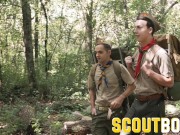 Preview 2 of ScoutBoys - Sexy smooth scout boys fucked raw & hard by hot hung DILFs