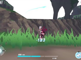 Kiana Kaslana (K-423) ryona + outfit showcase - Japanese/ Chinese all languages - Honkai Impact 3rd