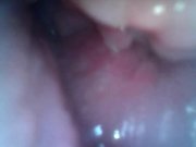 Preview 2 of Endoscope inside pussy - Close up fucking with creampie