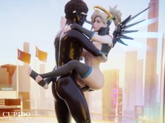 [Blacked] Mercy Fuck on the Roof [Grand Cupido]( Overwatch )