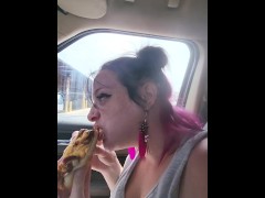 The way I eat a  Chili dog