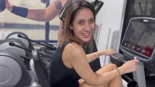 FUCKED FIT GIRL AT THE GYM