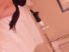 【個人撮影】【無】色白スベスベ美肌美人「中に出していいよ～♥」大量中出し大量逆流♥️　/日本人/巨乳/フェラチオ/パイズリ/中出し/素人 - Screenshot 15 of 16 - Asia