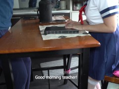 Video English teacher fucks chinese student during private class