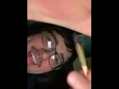 getting head while smoking pov