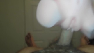 Оседлать большой член