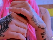 Preview 6 of Hentai Slut Babe Gets Well Fucked By His Best Friend Cum Feet JOI POV - Amateur Sextape