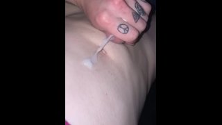 Cumming on my tummy part:2