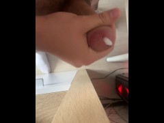 ДРОЧУ СВОЙ ТОЛСТЫЙ ЧЛЕН, СТОНУ И КОНЧАЮ - Screenshot 16 of 16 - Masturbation