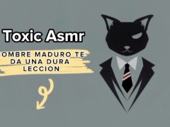 Hombre Maduro te da una buena lección [ASMR] [Audio erótico para mujeres] [Voz de hombre]