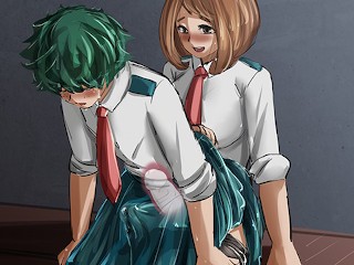 Ochaco Te Baise Le Cul \ Voiced Anal JOI Futa Hentai/