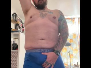 Morning wood bug load cum