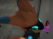 Preview 4 of Protogen gets fucked in the bathroom (7mins)