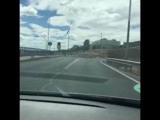 teen, highway, public, coche