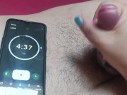 Preview 3 of Five fingers, five minutes for cuck to cum