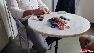 Wife Pays When Husband Loses At Poker