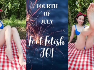 Foot Fetish Fourth of July JOI