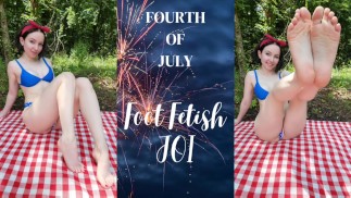 Fußfetisch am 4. Juli JOI
