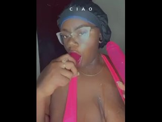 exclusive, big tits, blowjob, vertical video