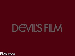 Video DEVILS FILM - Sexy Aften Opal Fucks Her Boyfriend While Her Stepmom Masturbates Watching Everything