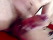 Hands Free Cum In CockCage and Second Cum without cage. Double Cum!