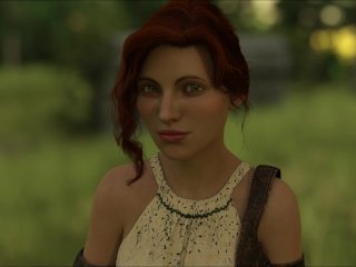 redhead, pc gameplay, brunette, red head