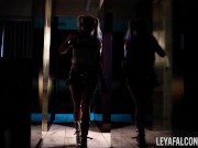 Preview 6 of Seductive Cosplayer Leya Falcon Sucks Massive Black Dick