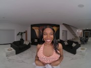 Preview 2 of Party Or Fucking Ebony Teen Lacey London It Is Your Choice VR Porn