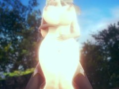futa huntress elf fucks a blond big boobs elf