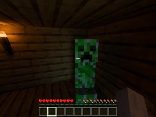 Geneukt Worden Door Een Creeper in Minecraft 12: Strandhuis