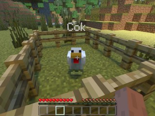 Sendo Fodido Por Um Creeper Em Minecraft 15: Cute Cock