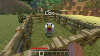 Getting Fucked by a Creeper in Minecraft 15: Cute Cock