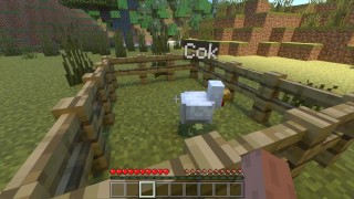 Getting Fucked by a Creeper in Minecraft 15: Cute Cock