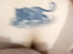 Mature MILF fucks in the ass and cums