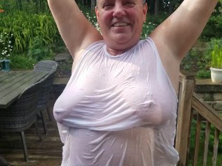 Tarablee Hotz- Naked and Unafraid Part 3- In the Rain_on a Hot Day. Wet T-shirt andBig Wet Tits