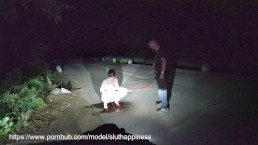 Экстремальный публичный ПИССИНГПося помочился на эту рыжеволосую шлюшку, я подрочил ему всю