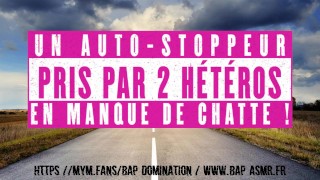 2 Hétéros Without A Chatte Chop A French Amateur Auto-Stoppeur