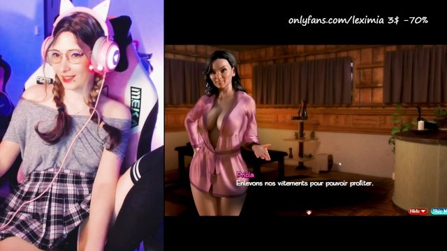 (Part 77) Suite de l'histoire ( porn game lets play FRENCH ) Treasure of nadia