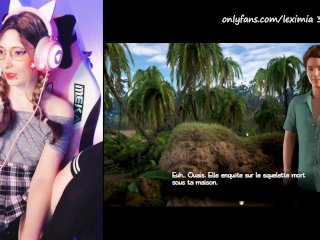 (Part 77) Suite de l'histoire ( porn game lets play FRENCH ) Treasureof nadia