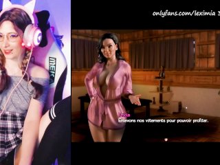 cartoon, french, camgirl, gameuse