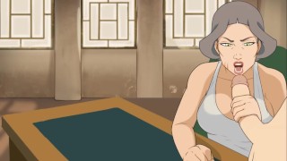 Four Element Trainer (seksscènes) Deel 81 Lin handjob door HentaiSexScenes