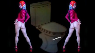 ONE-NIGHT TOILET OF THE HOLLYWOOD ACTRESS