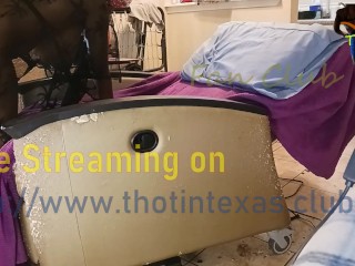 Thot in Texas - Follando a Mi Hot Ebony MILF Parte 01