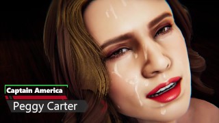 Capitán América Peggy Carter Versión Lite