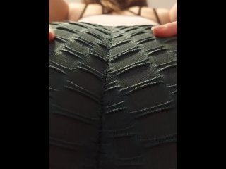 vertical video, fetish, ass smelling, solo female