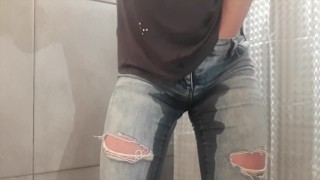 8 Videos Of My Wetting Jeans And Pants As Well As High Heels