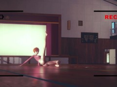 Molly Dancing Class in a hot Leotard