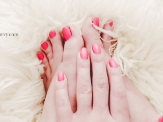 Toes and Feet JOI with Carlycurvy!